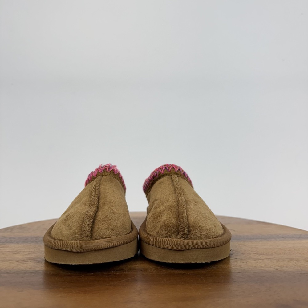 Little Kids Steve Madden Jordy Chestnut Lined Comfort Casual Slippers Size 13 C